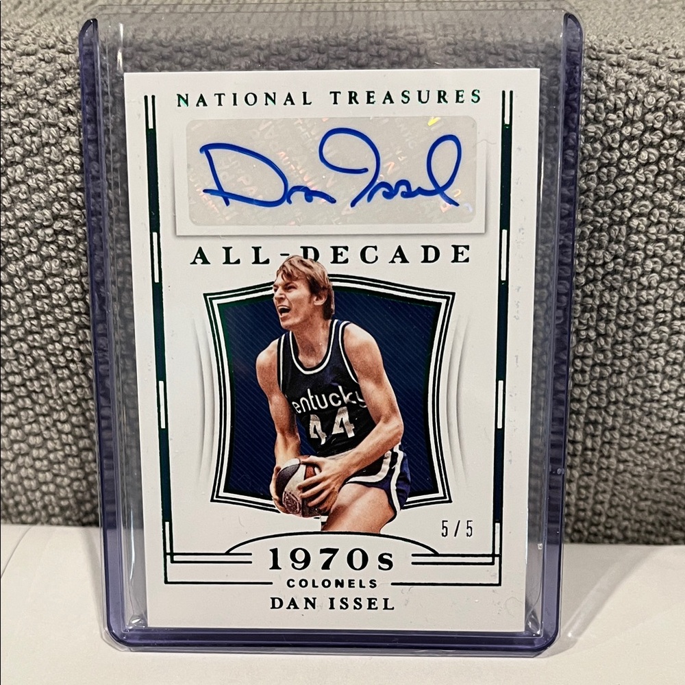 National Treasures 5/5 Dan Issel All-Decade 1970s Autographed